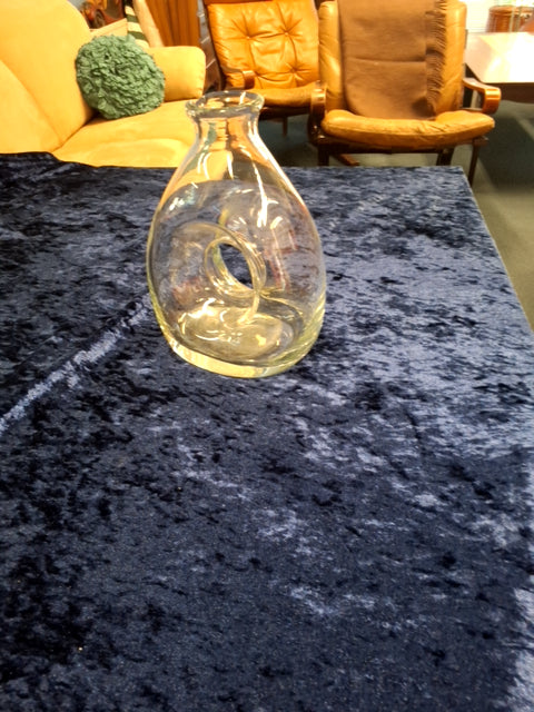 Glas Karaffel  med hul igennem midten